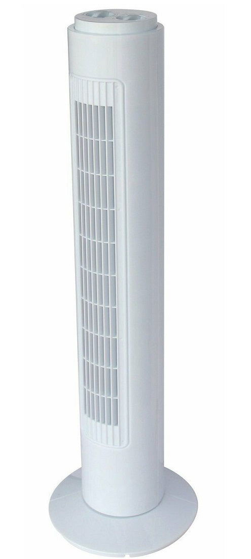 Challenge Oscillating Tower Fan - White