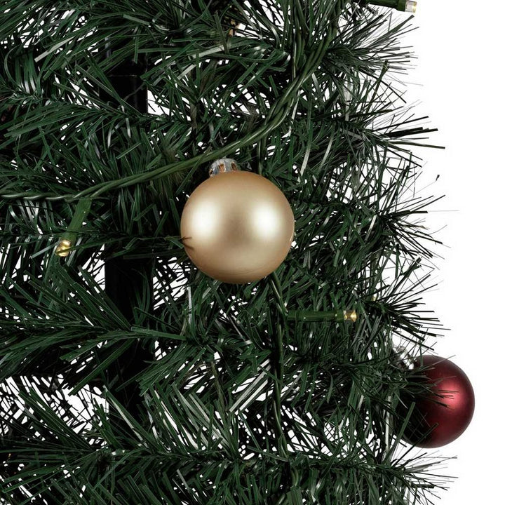 Home 6ft Pop Up Pre-Lit Christmas Tree - Green