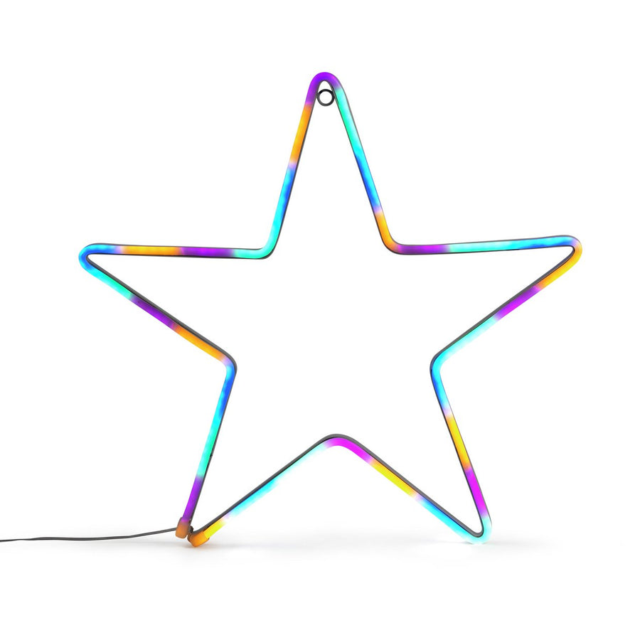 Habitat Neon Hanging Christmas Star