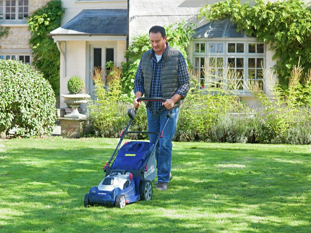 Spear & Jackson S4040X2CR 40cm Cordless Lawnmower & 2 Batteries - 40V