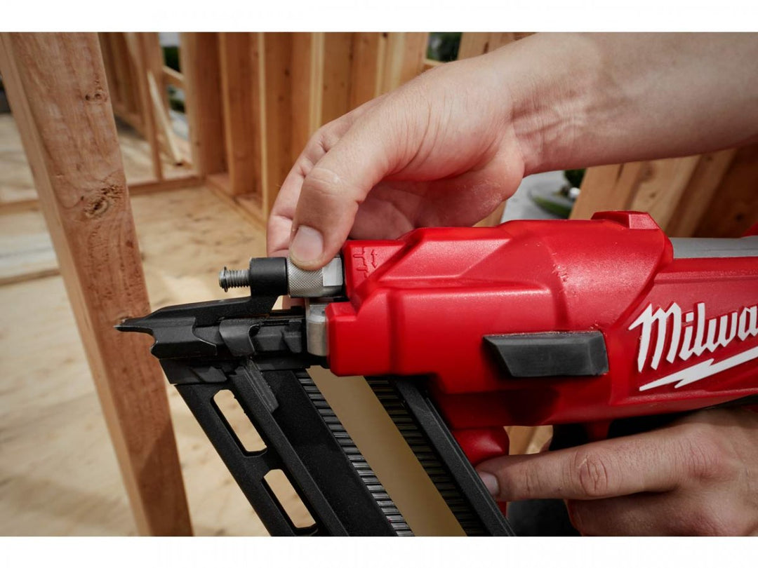 Milwaukee M18FFN-0C 18v FUEL First Fix Angled Framing Nailer - Bare Tool