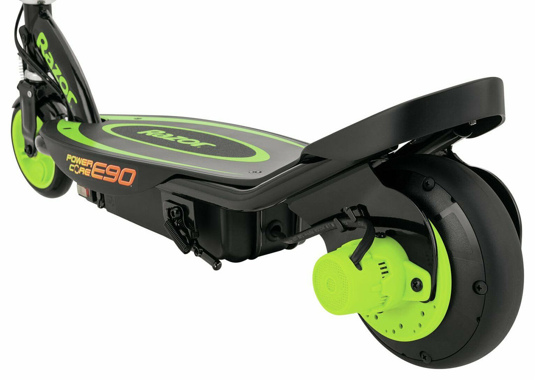 Razor Power Core E90 Electric Scooter - Black & Green