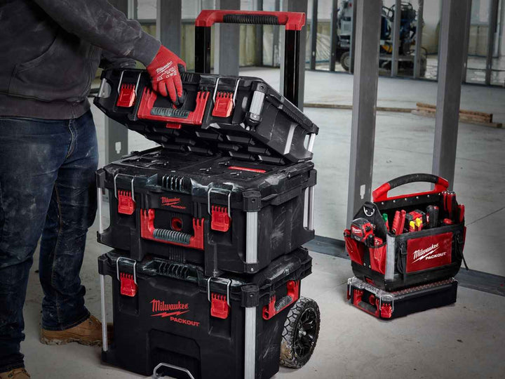 Milwaukee 3pc Packout Storage System Set With Trolley