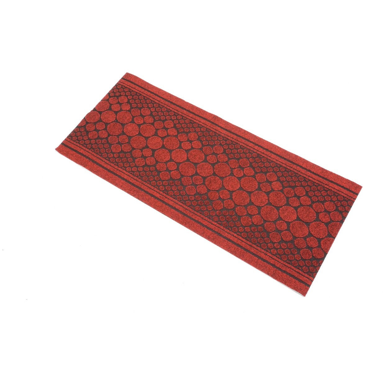 Pebbles Indoor Cut Pile Runner – 200x67cm – Red