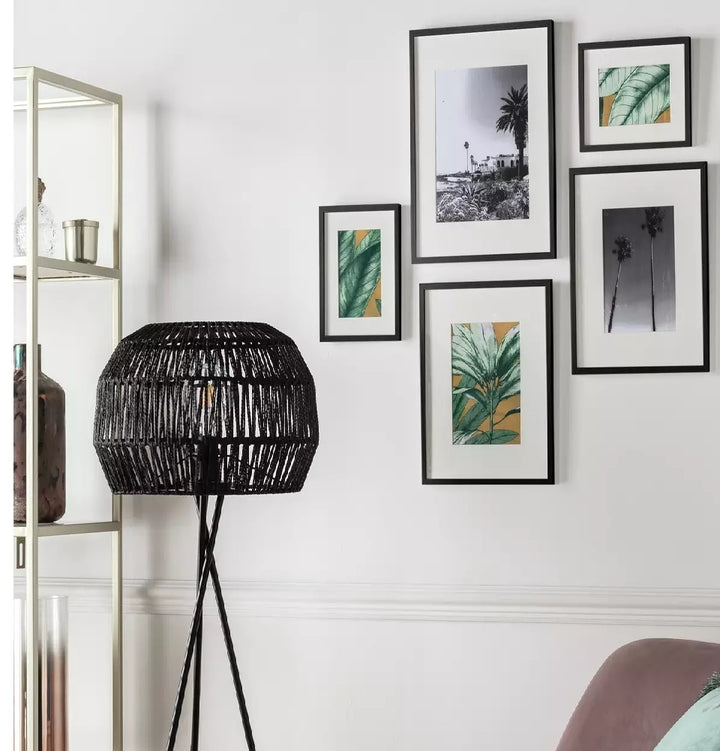Home Gallery Photo Frame 4 Pack - Black