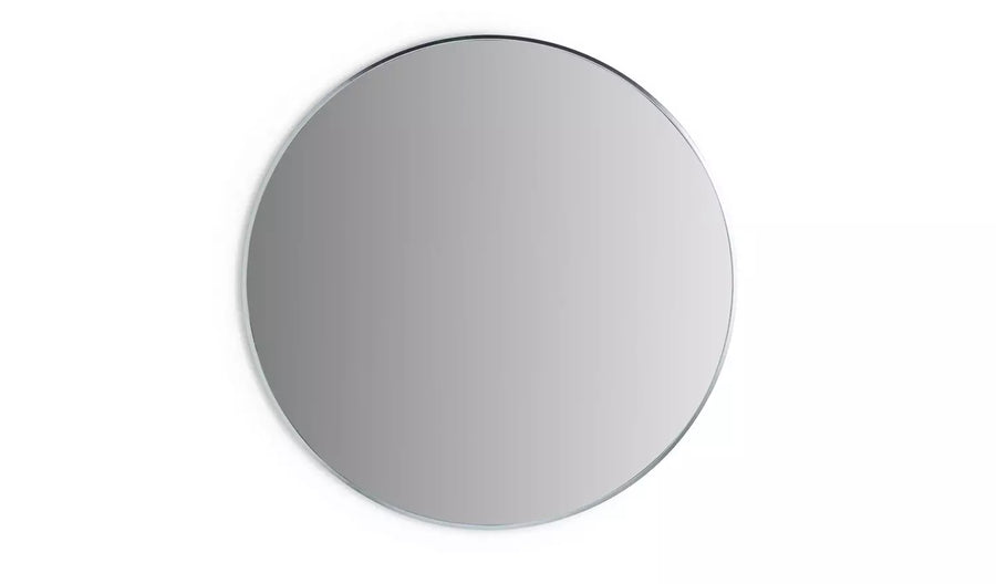 Habitat Katun Round Wall Mirror - Silver - 80x80cm