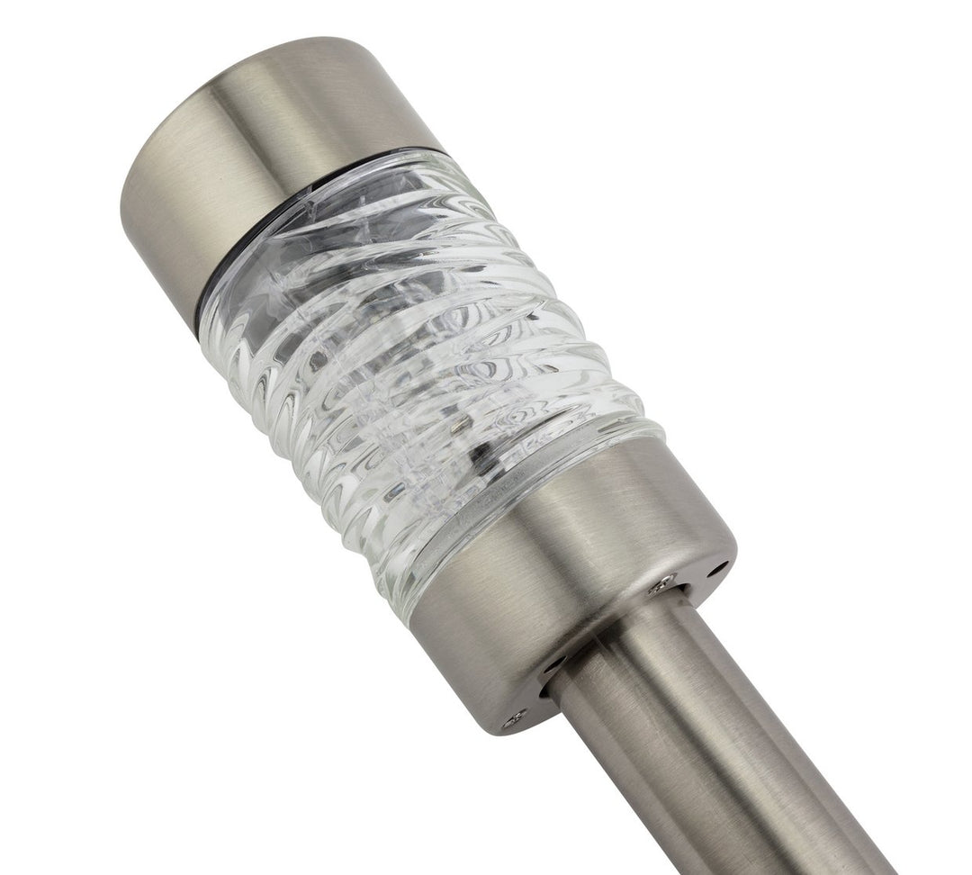 Home Stainless Steel Solar Stake Lights - Set Of 6