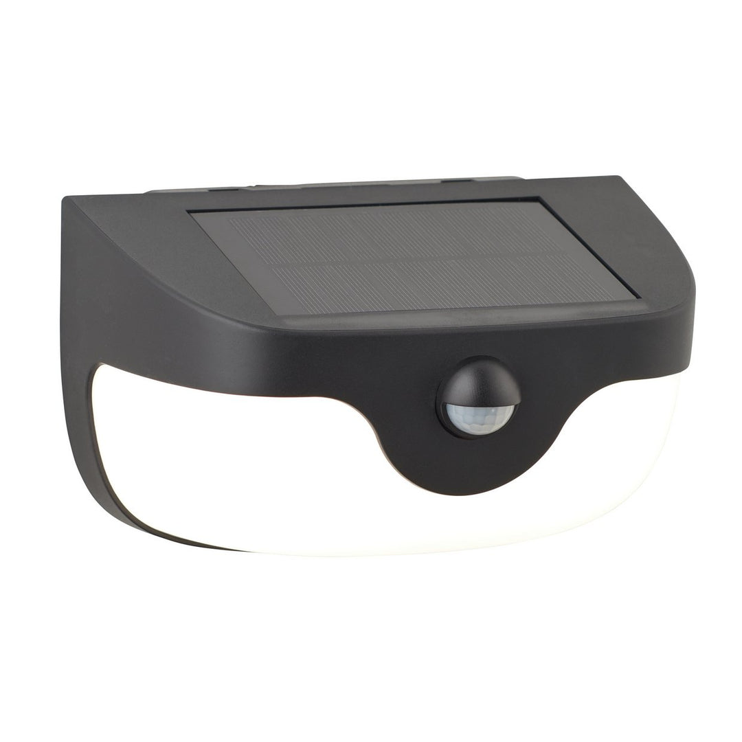 Home 5w Motion Detector Solar Light - Black & White