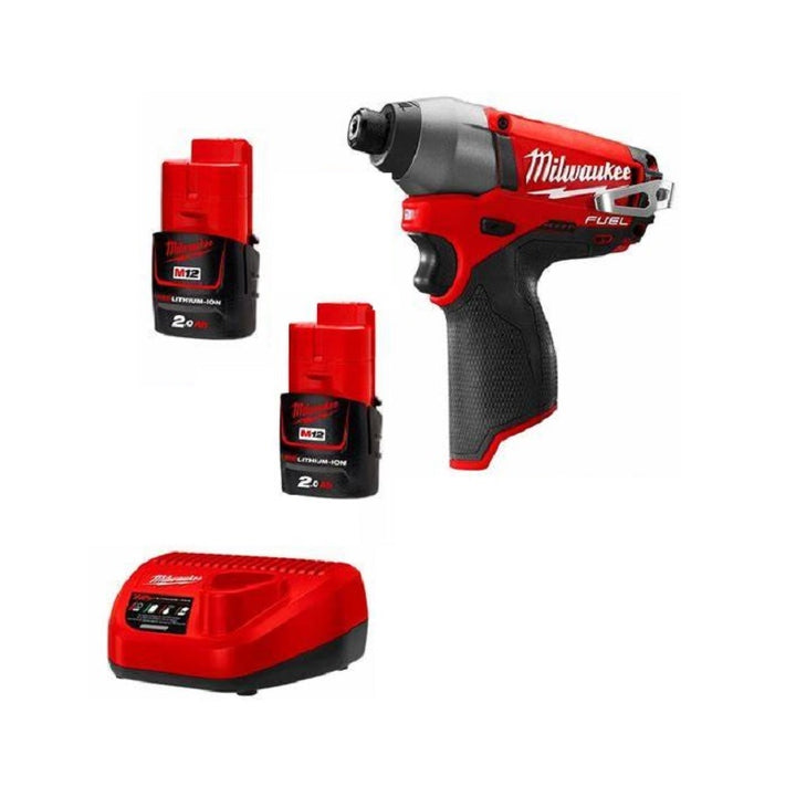 Milwaukee M12CID-202C 12v Fuel Impact Driver