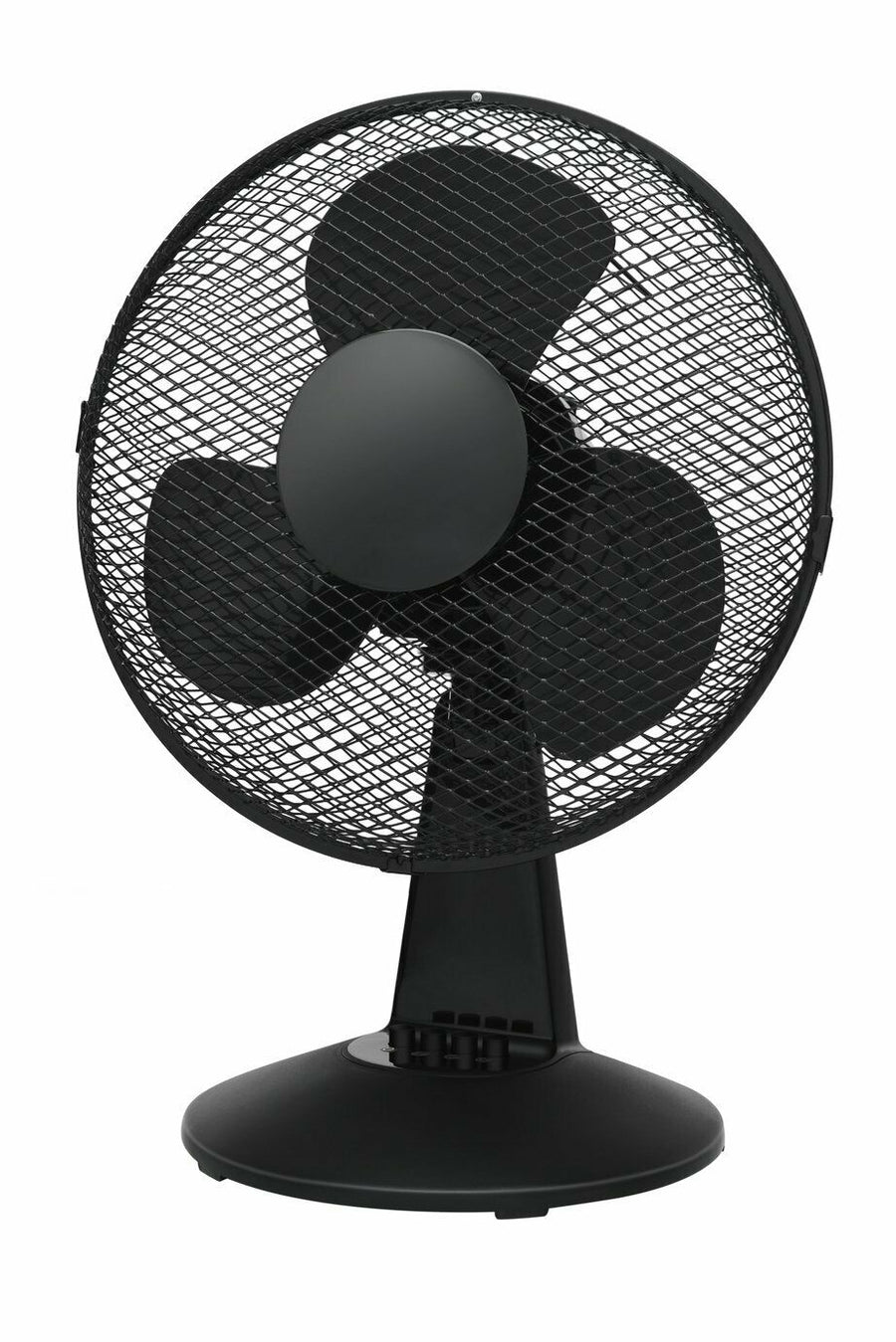 Challenge 12 Inch 3 Speed Oscillating Desk Fan - Black