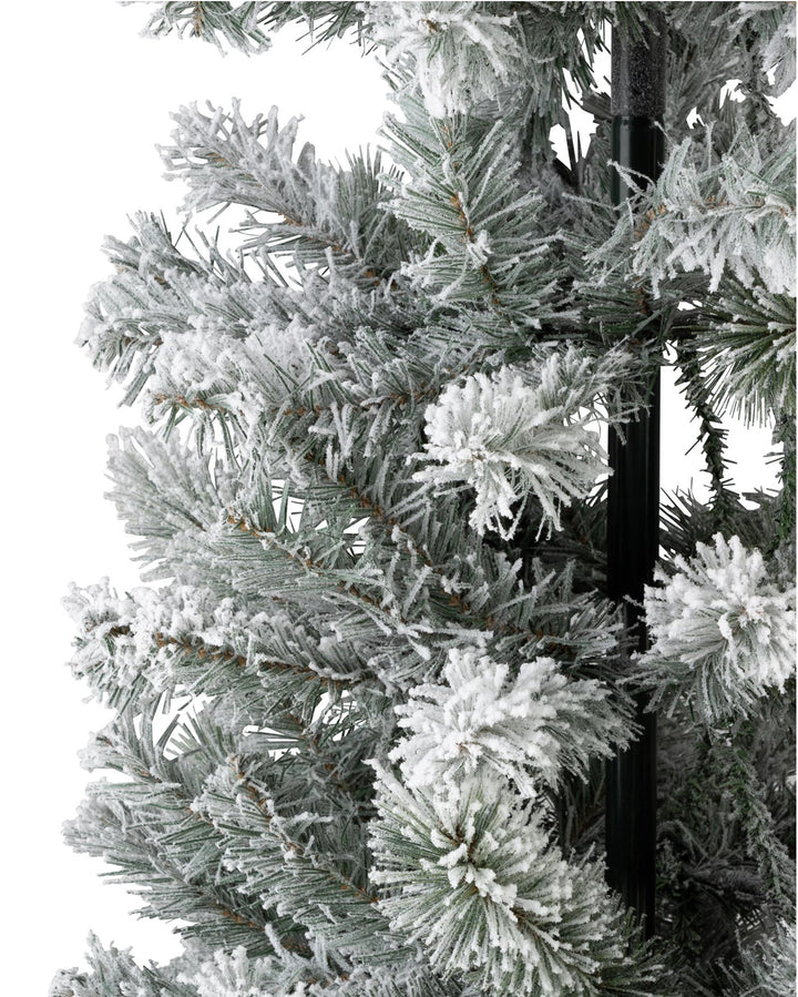 Habitat Slim 6ft Pop Up Snowy Artificial Pencil Christmas Tree