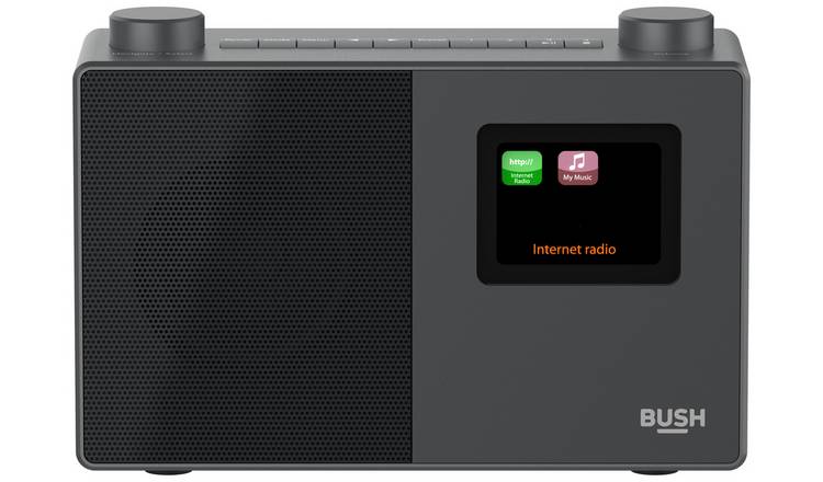 Bush Internet Bluetooth Radio - Grey