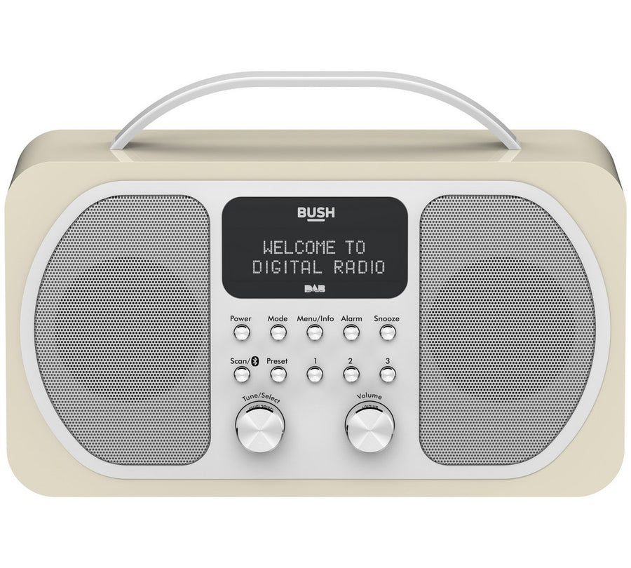 Bush Bluetooth DAB Radio - Cream