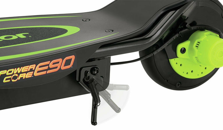Razor Power Core E90 Electric Scooter - Black & Green
