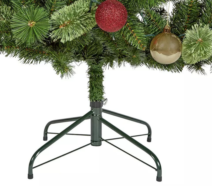 Home 6ft Mixed Cashmere Christmas Tree - Green