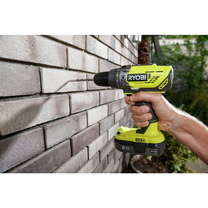 Ryobi R18PD3-220S 18v ONE+ Compact Percussion Drill - 2 Batteries