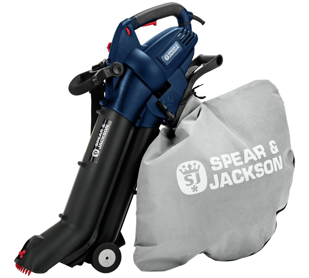 Spear & Jackson S30BLV Corded Leaf Blower & Vac - 3000W