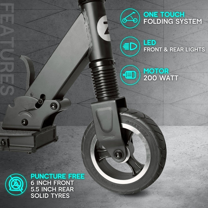 Zinc Flex Folding Electric Scooter