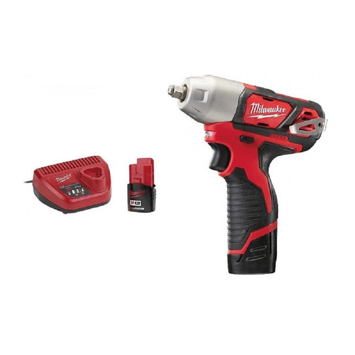 Milwaukee M12BIW38-202C 12v 3/8in Compact Impact Wrench