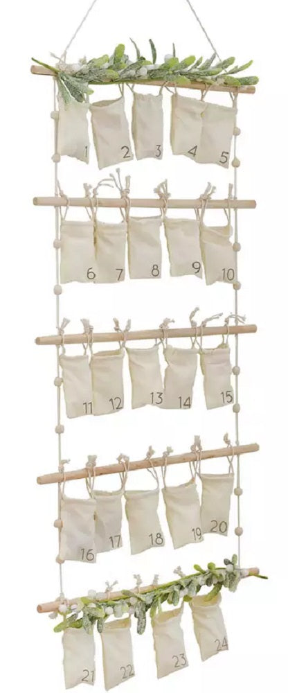 Ginger Ray Fill Your Own Advent Calendar Hanging