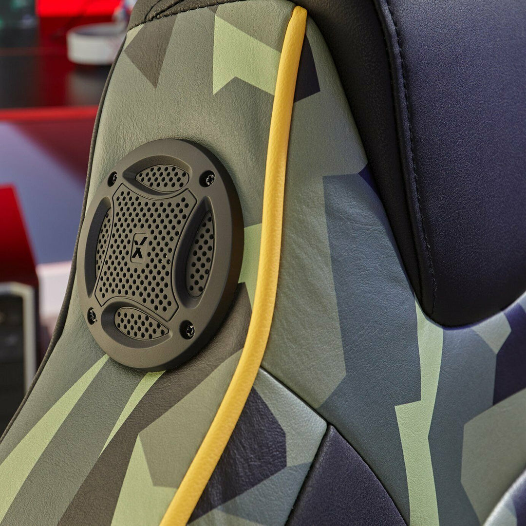 X-Rocker Covert Dark Ops 2.1 Wireless Audio Gaming Chair