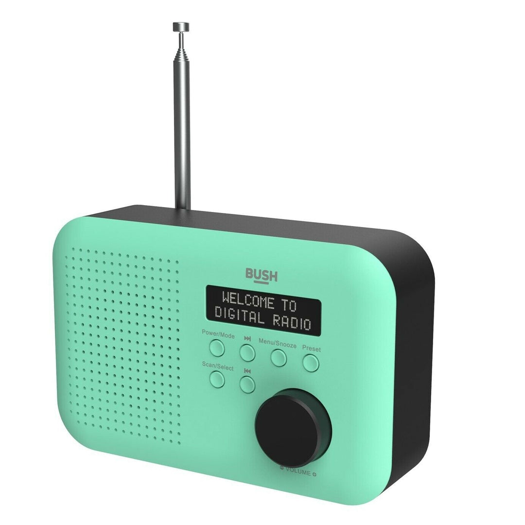 Bush Portable Mono DAB Radio - Mint