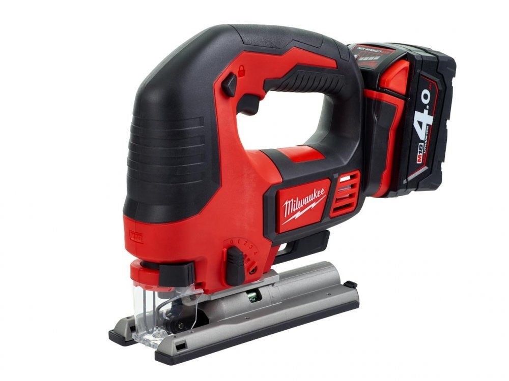 Milwaukee M18BJS-402C 18v Jigsaw Kit - 2 x 4.0Ah Batteries