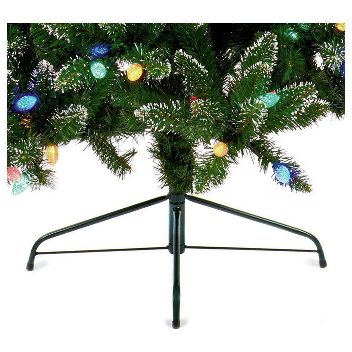 Premier Decorations 7ft Rockingham Pre-Lit Christmas Tree - Green