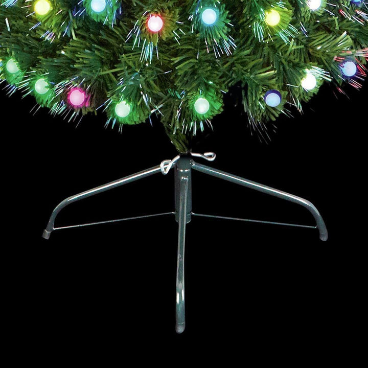 Premier Decorations 3ft Multi-Colour LED Christmas Tree -Green