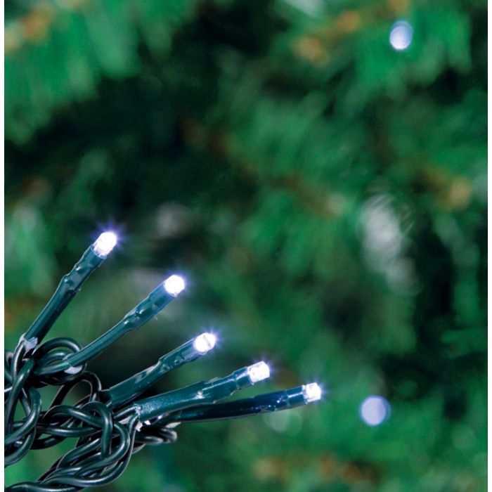 Habitat 240 Bright White Multi-Function LED Christmas Lights - 19.4m