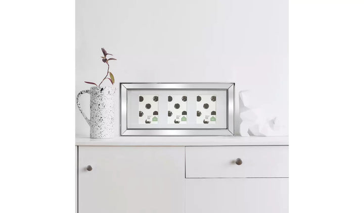 Habitat Mirror Multi Aperture Picture Frame - 20x50cm