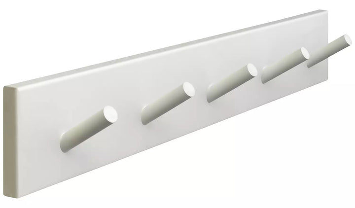 Home 5 Peg hooks - White