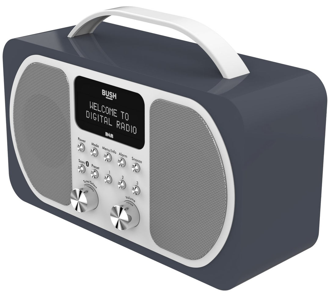 Bush DAB Bluetooth Radio - Midnight Blue