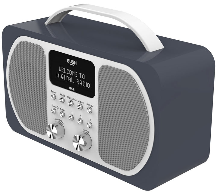 Bush DAB Bluetooth Radio - Midnight Blue