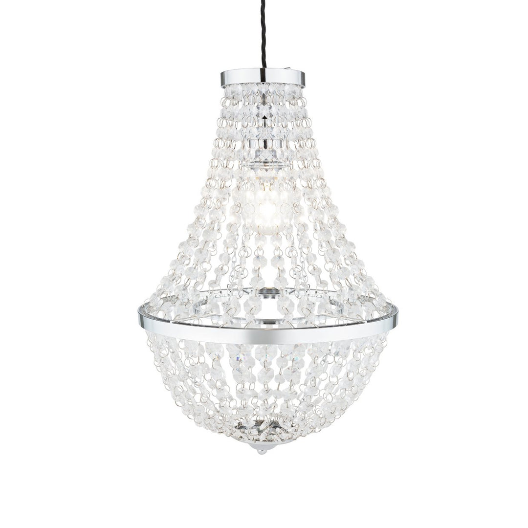 Home Empire Chandelier Light - Chrome