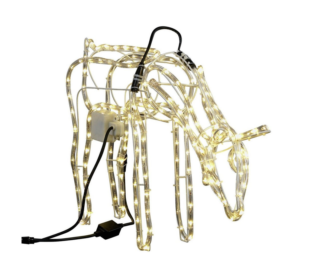 Collection Bright White LED Animated Grazing Reindeer