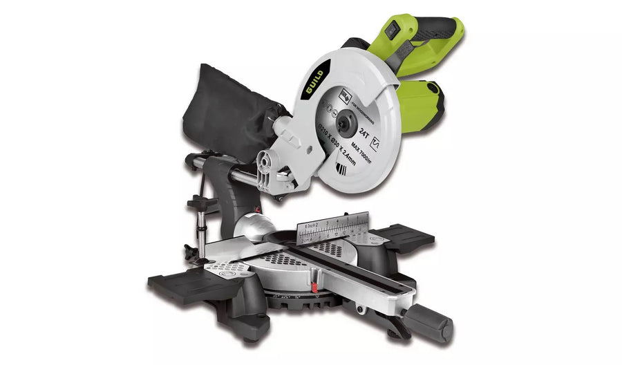 Guild 210mm Sliding Mitre Saw with Laser - 1700W