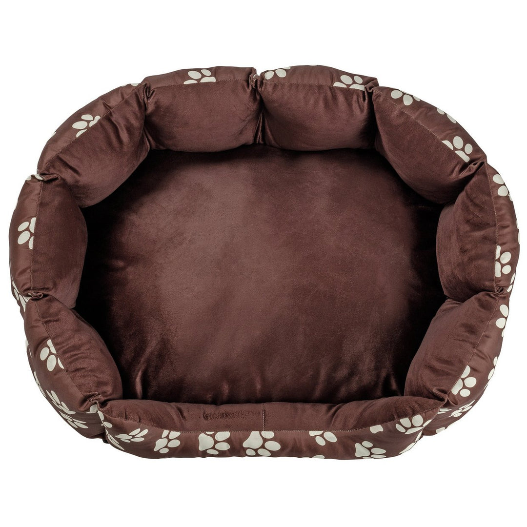 Home Oval Paw Print Pet Bed - Medium