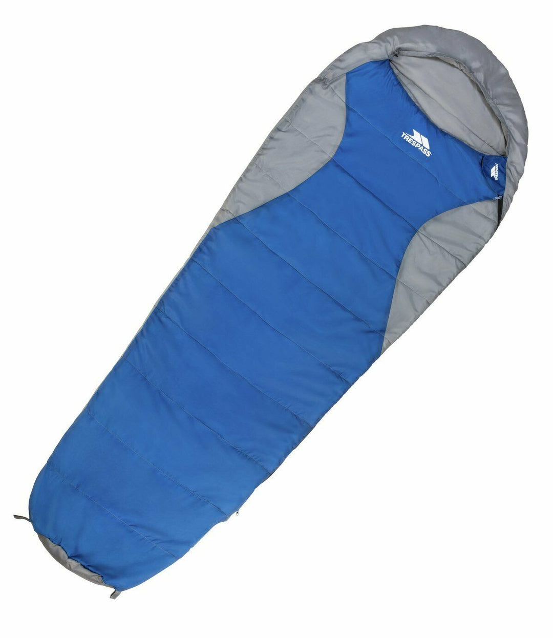 Trespass 300GSM Mummy Cowl Sleeping Bag - Blue