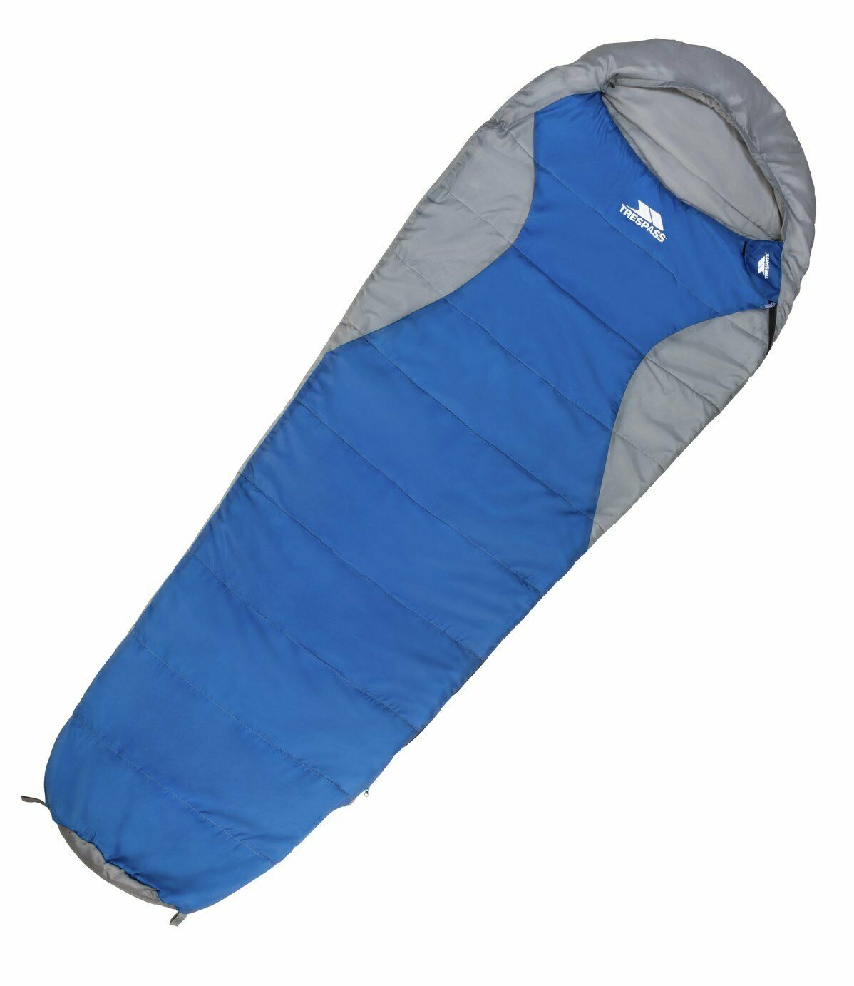 Trespass 300GSM Mummy Cowl Sleeping Bag - Blue