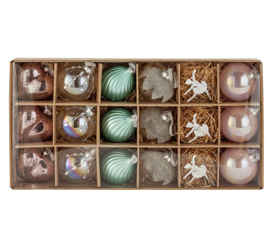 Heart of House 18 Piece Christmas Tree Decorations Pack - Enchanted