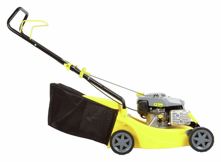 Challenge XSS40E 40cm Hand Push Petrol Lawnmower - 129cc