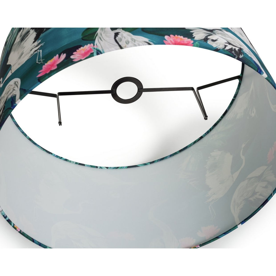 Habitat Japonica 49cm Silk Faux Drum Shade