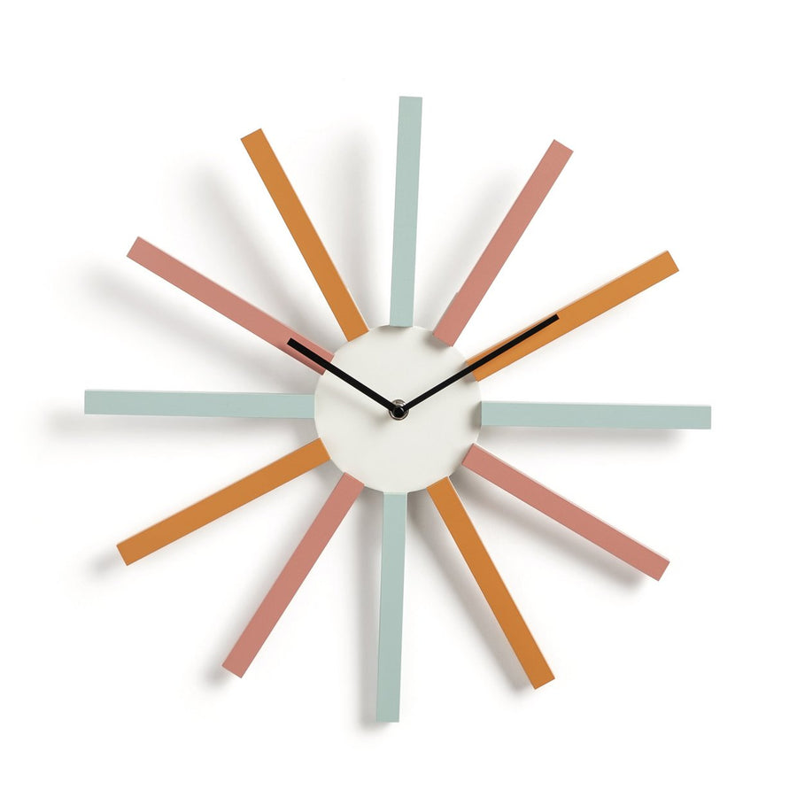 Habitat Spectrum Wall Clock - Multicoloured