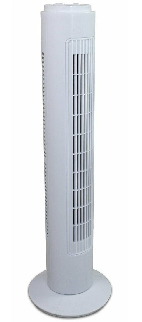 Challenge Oscillating Tower Fan - White