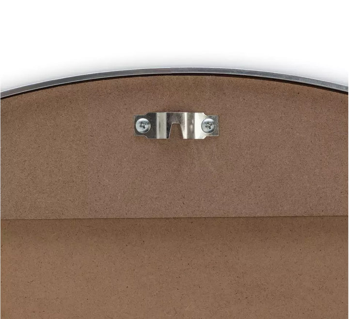 Habitat Katun Round Wall Mirror - Silver - 80x80cm