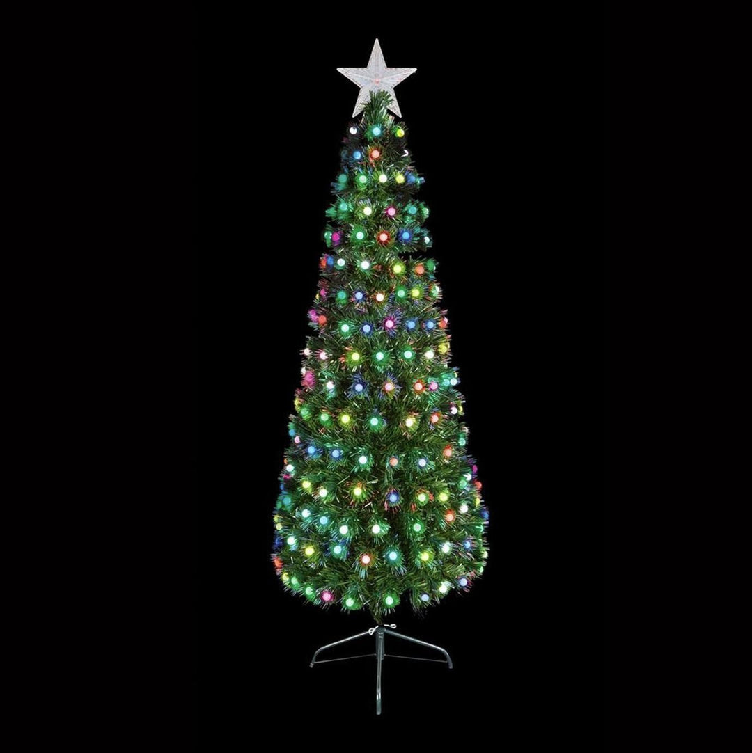 Premier Decorations 3ft Multi-Colour LED Christmas Tree -Green