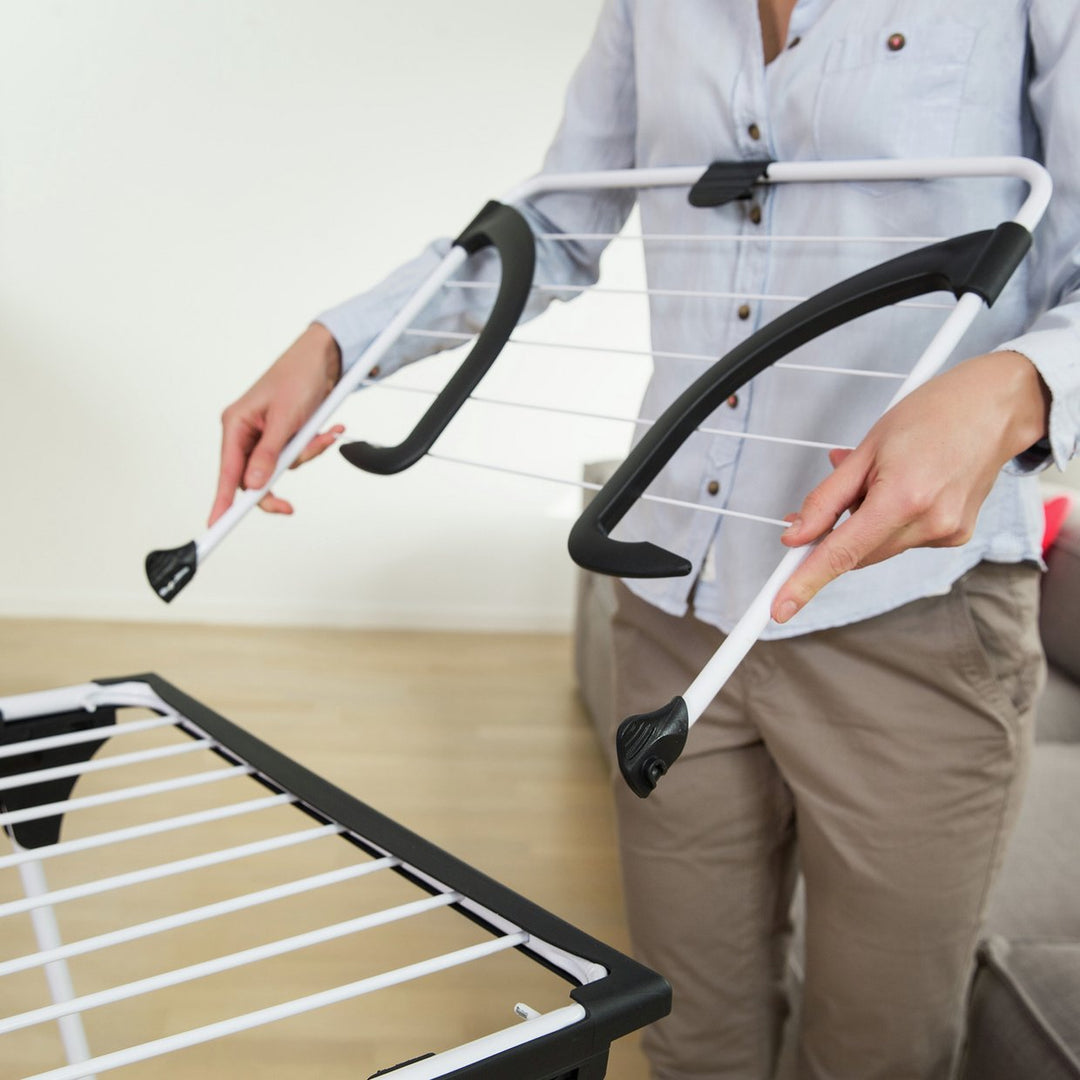 Vileda Premium 2 In 1 Indoor Table Airer & Detachable Wing