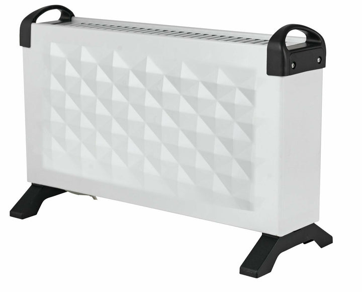 Challenge Diamond 2kw Convector Heater With 24Hr Timer - White