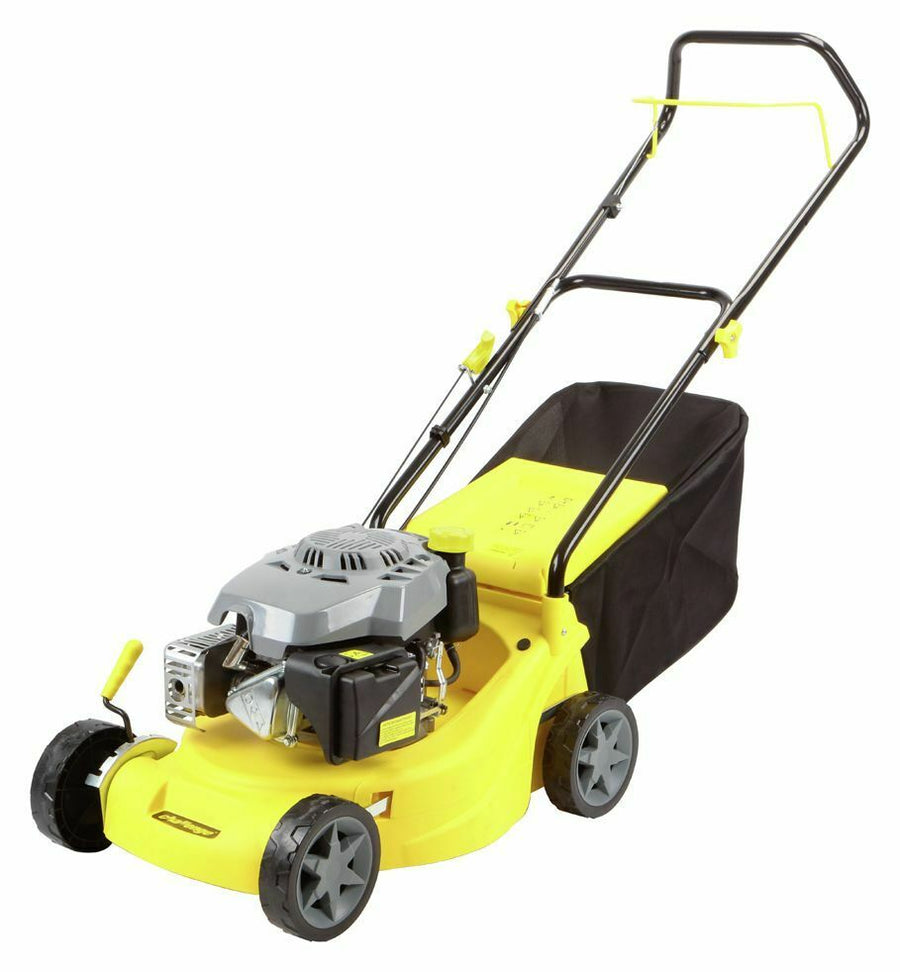 Challenge XSS40E 40cm Hand Push Petrol Lawnmower - 129cc